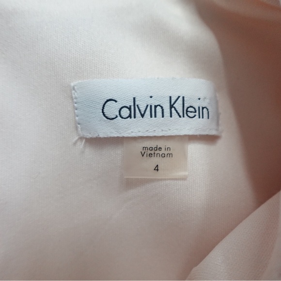 Calvin Klein Soft Pink Midi Dress - Picture 3 of 5